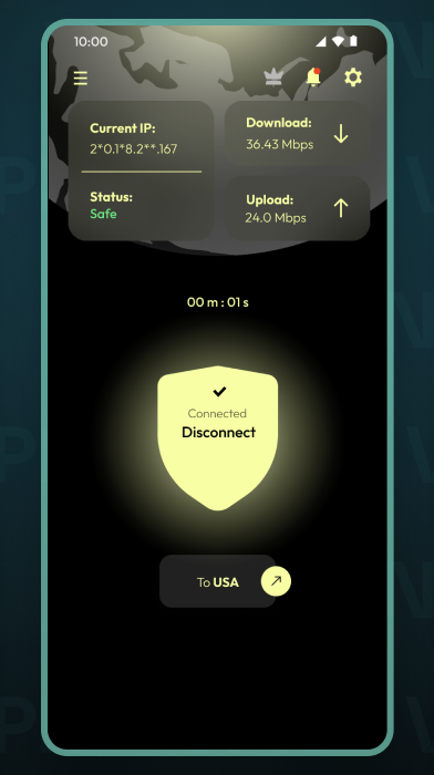 App interface preview